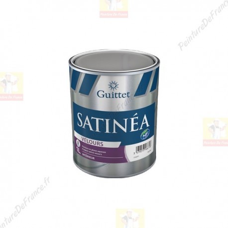 Peinture GUITTET Satinéa Velours BLANC 1L