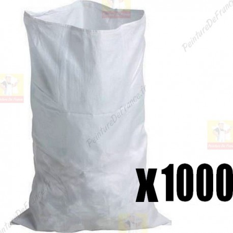 Balle de 1000 sac à gravats tissé DULARY résistance 60 kg