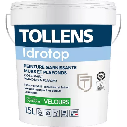 Peinture TOLLENS professionnelle Idrotop Velours
