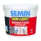 Enduit pate ultra légère SEM LIGHT SEMIN séchage rapide 5L