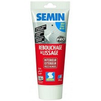 Enduit pâte SEMIN Rebouchage et lissage finition parfaite 350g