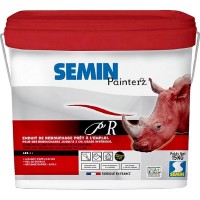 Enduit de rebouchage en pâte SEMIN PAINTERZ P'R 15 kg