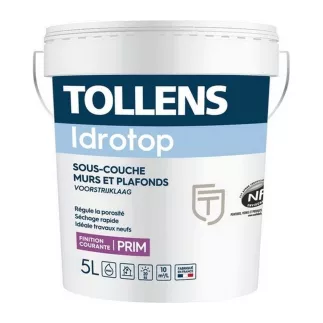 Sous couche et impression TOLLENS professionnelle Idrotop Prim