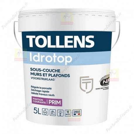 Sous couche et impression TOLLENS Idrotop Prim 5l