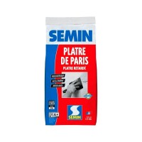 Platre de Paris SEMIN naturel et extra fin