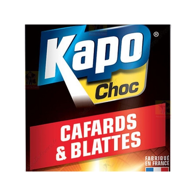 Kapo Expert Cafards et Blattes - 4 boîtes d'appâts