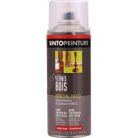 Vernis bois en aérosol de protection incolore 400 ml