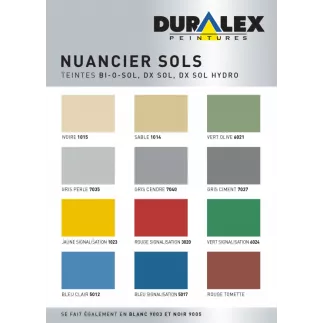 Peinture DURALEX DX Sol trafic intensif Satin pro 3L
