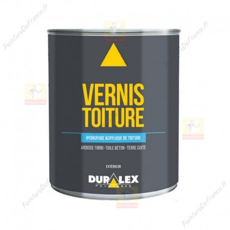 Vernis de protection toiture DURALEX sur tuiles mécaniques ou bétons, ciment, fibrociment et Schinggel