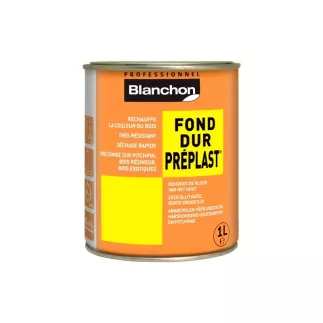 Fond Dur Professionnel Préplast BLANCHON très résistant