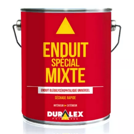 Enduit Gras mixte de finition DURALEX en pâte spécial laque