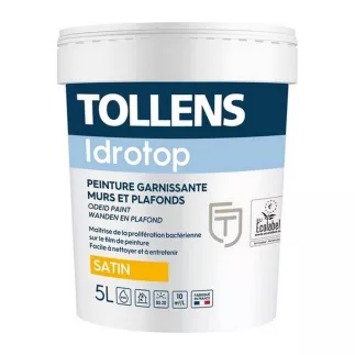 Peinture TOLLENS professionnelle Idrotop Satin