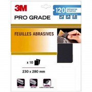 Boite de 10 feuilles abrasives PRIMEX PU414 OXALIGHT grande longévité 230 x  280 mm 