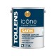 Peinture TOLLENS Icône Satin BLANC 1L