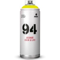 Aérosol de peinture 94 multi supports MAT 400 ml - Les JAUNES