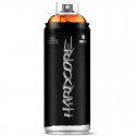 Bombe de peinture HARDCORE jet puissant et couvrant BRILLANTE 400 ml - Les ORANGES