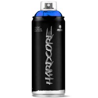 Bombe de peinture HARDCORE jet puissant et couvrant BRILLANTE 400 ml - Les BLEUS