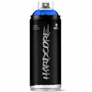 Bombe de peinture HARDCORE jet puissant et couvrant BRILLANTE 400 ml - Les BLEUS