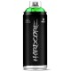 Bombe de peinture HARDCORE jet puissant et couvrant BRILLANTE 400 ml - Les VERTS