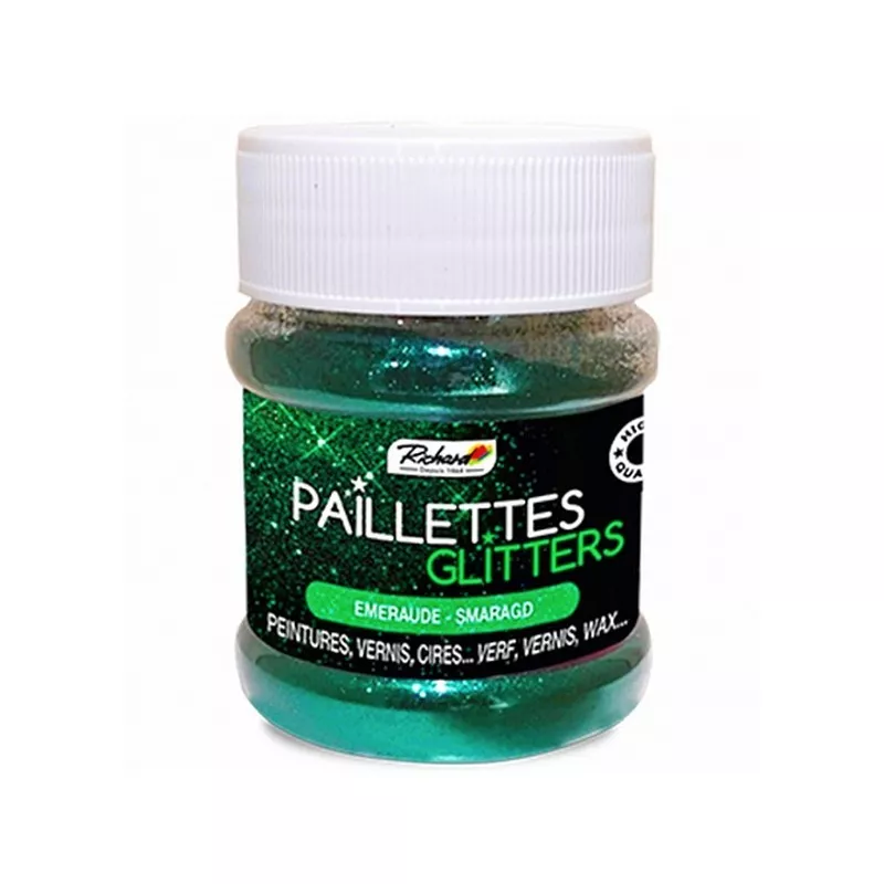 Paillette colorées RICHARD pour peinture, vernis et cire 30g Paillette colorées RICHARD pour peinture, vernis et cire 30g