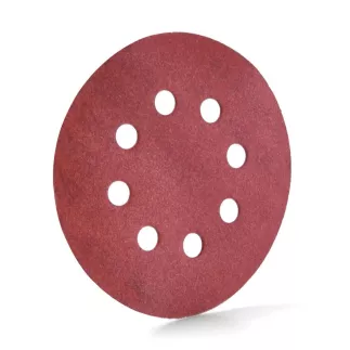 Disques auto-agrippant 8 trous SCHULLER 185 g /m² diamètre 125 mm (Paquet de 5)
