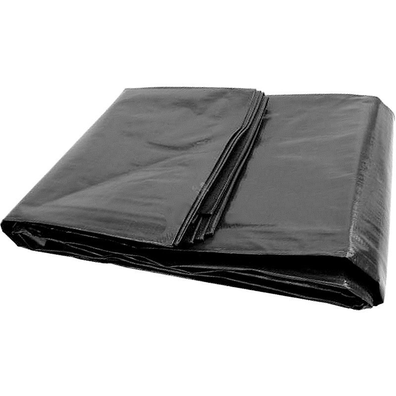 BACHE PLASTIQUE NOIRE DE PROTECTION 3X10M - 80 MICRONS POUR SOL ET FENETRE