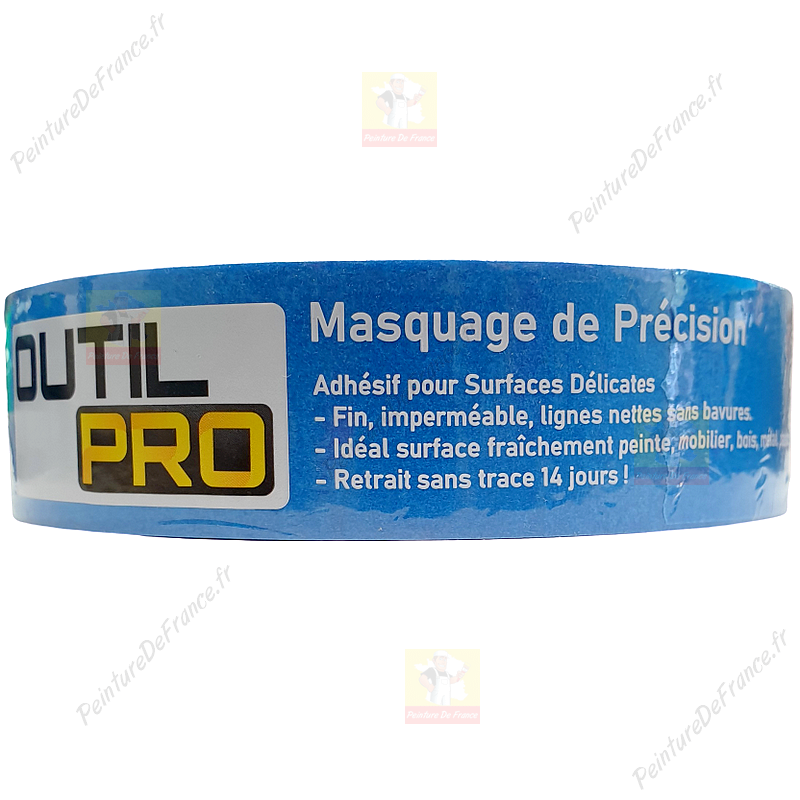 Adhésif masquage de précision large OUTILPRO ruban pour surfaces