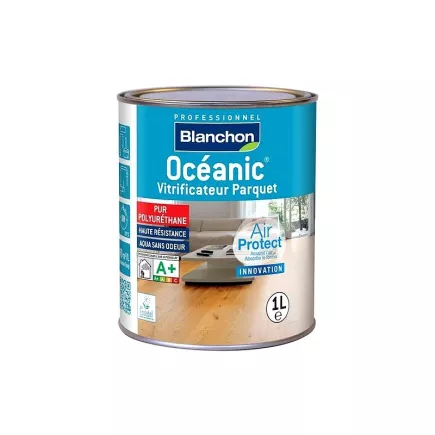Vitrificateur parquet Professionnel BLANCHON Océanic Aqua-Polyuréthane haute résistance