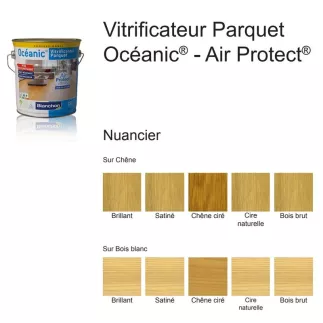 Vitrificateur parquet Professionnel Parquet Océanic ® - Air Protect  1l