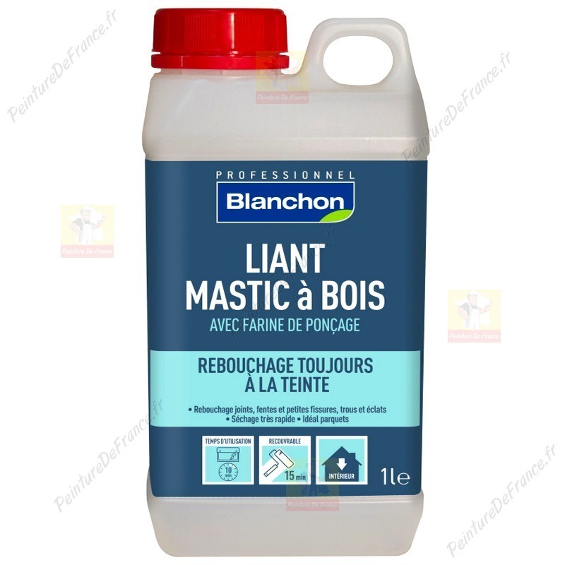 Mastic pour bois en poudre de Blanchon - Colobar Peinture & Décoration