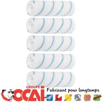 OCRYL13 patte de lapin OCAI bon pourvoir couvrant L.100 mm, Poils: 13 mm (x5)