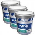 Peinture professionnelle GUITTET Mat 78 HydroPlus Blanc 15L (Pack x3)