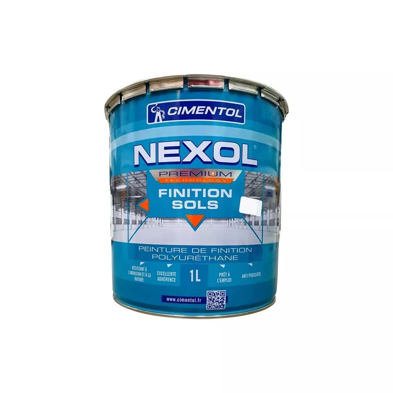 Peinture de sol CIMENTOL Nexol int/ext garage, parking, entrepôt, balcon - satin-Brillant Peinture de sol CIMENTOL Nexol int/ext garage, parking, entrepôt, balcon - satin-Brillant