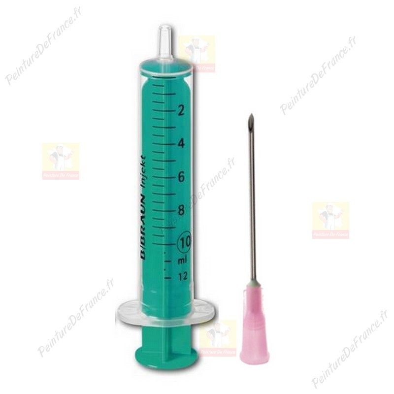 Seringue SCHULLER pour injection de colle dans bulles d'air 10 ml 