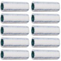 ROTACRYL mini rouleaux L.100 mm ROTA polyester tissée pommelé Poils: 12 mm (x10)