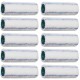 ROTACRYL mini rouleaux L.100 mm ROTA polyester tissée pommelé Poils: 12 mm (x10)