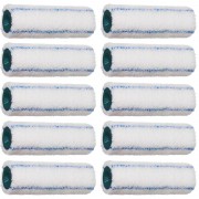 ROTACRYL mini rouleaux L.100 mm ROTA polyester tissée pommelé Poils: 12 mm (x10)