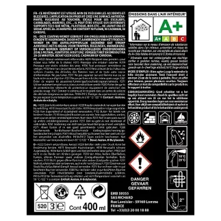 Aérosol anti dérapant incolore RICHARD multi-supports et transparent 400 ml