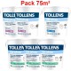 Pack 75m² Peinture TOLLENS Idrotop Professionnelle Blanc