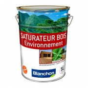 Saturateur Bois Environnement BLANCHON protège et embellit bois extérieurs 5L