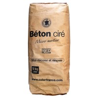 Béton ciré déco TERRAZZO Micro mortier teinté dans la masse 5kg