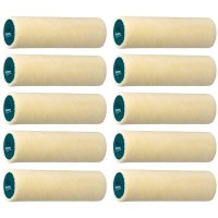 VELOURS étui de 10 petits rouleaux L.100 ROTA Laqueur Travaux soignés et tendu, Pure laine 4 mm