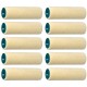 VELOURS étui de 10 petits rouleaux ROTA Laqueur Travaux soignés, Aspect tendu, Pure laine 4 mm