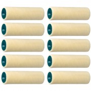 VELOURS étui de 10 petits rouleaux ROTA Laqueur Travaux soignés, Aspect tendu, Pure laine 4 mm