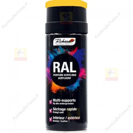 Aérosol RAL peinture acrylique RICHARD multi-supports 400 ml RAL 1018