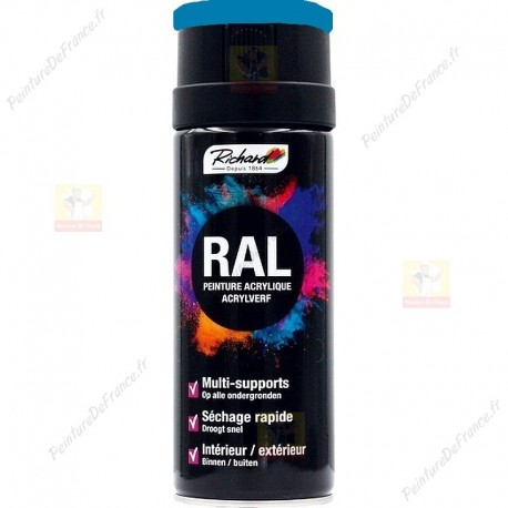 Aérosol peinture RICHARD tous supports RAL Marron 400 ml RAL 5015