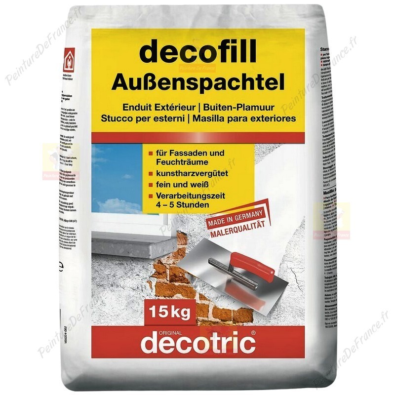 Mastic enduit époxy de rebouchage & de lissage E-FILL C805 5 kg