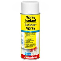Spray isolant DECOTRIC neutralise toutes taches d'humidité, nicotine, sec en 10 min BLANC