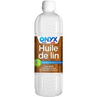 Huile de lin 100% ONYX première pression à froid 1L