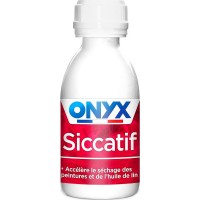 Siccatif ONYX accélère le séchage des peintures et de l'huile de lin 190 ml